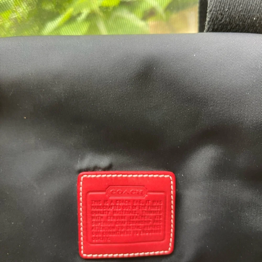 COACH canvas backpack and COACH leather wallet. - Picture 16 of 17